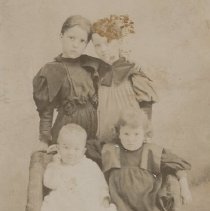 Robert, Ethel, Hazel & Jennie Barber (ca. 1896)