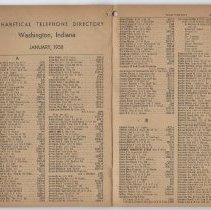 1958 Washington telephone directory