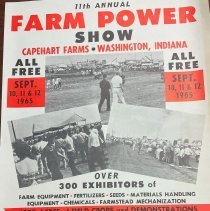 1965 Farm Power Show at Capehart Farms in Daviess County