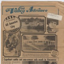 1979 sale of cattle by Capehart Farms in Vincennes