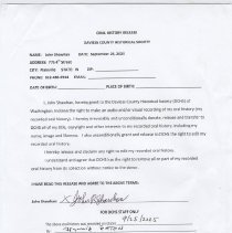 John B. Shawhan's oral history (2025)