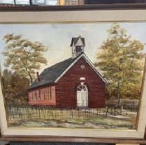 Painting of Aikman Creek Church