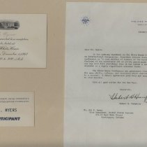 1965 White House conference attended by Jay Myers