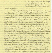 Transcript of 1863 Civil War letter from Joseph E. Morris