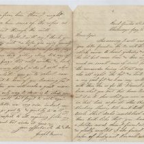 1864 Civil War letter from Joseph E. Morris