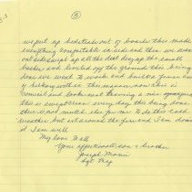 Transcript of 1864 Civil War letter from Joseph E. Morris