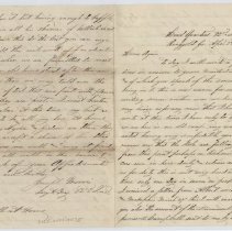 1864 Civil War letter from Joseph E. Morris