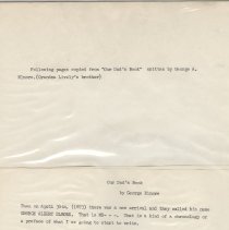 Autobiography of George Albert Elmore (1873-1958)