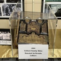 Colbert bible display