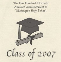 2007 commencement at Washington High School