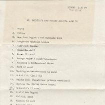 1976 St. Patrick's Day parade in Washington