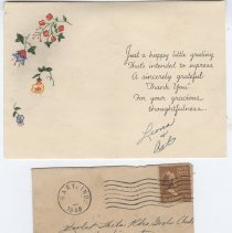 1948 letters to Theta Rho Club #12 in Washington
