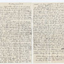 July 9, 1944 letter from Mary Newland to her son, Robert, during WW II