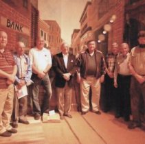 Gill Funeral exhibit at the Daviess County Museum (ca. 2009)