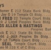 1949 list of attorneys in Washington