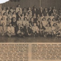 40 year joint reunion for class of 1937 at Washington High School & WCHS