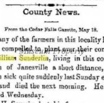 Announcement, Funeral