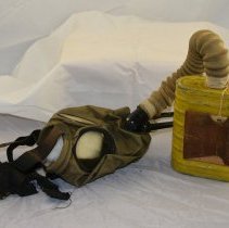 American Gas Mask with Tank
