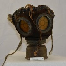 German Leather Gas Mask