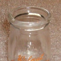 Walnut Dairy Bottle