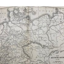 German Empire Map, c. 1911