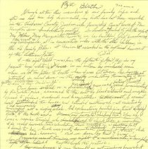 Autobiographical Writing