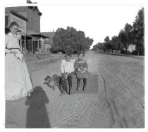 Eva A. Rehrman at the Monrovia Bakery