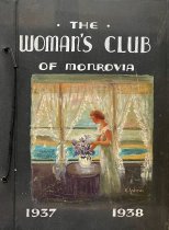Monrovia Woman's Club Scrapbook Cover