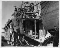 Lengthening the "Joseph F. Mattos" by W.H. Ballard