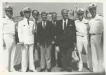 Eight Men including "French Dignitaries", by LaRue Spiker