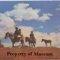 Three Riders in the Desert