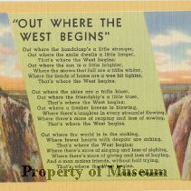 Out Where the West Begins
