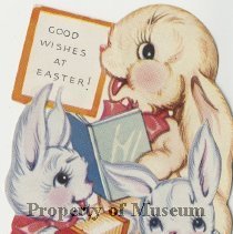 "Good Wishes" Easter Card