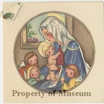 Baby Jesus Card