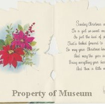 "To a Dear Grandaughter At Christmas"