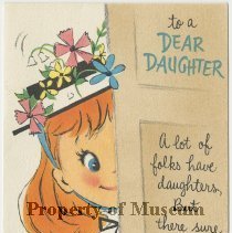 To a Dear Daughter (Birthday Card)