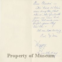 Pink Birthday Cake Card