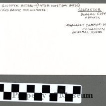 Gillwyn Hotel film negative