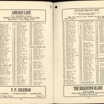 Brighton, Colorado City Directory1929