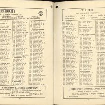 Brighton, Colorado City Directory1929