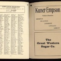 Brighton, Colorado City Directory1929