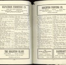 Brighton, Colorado City Directory1939