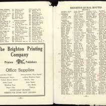 Brighton, Colorado City Directory1939