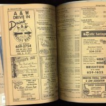 Brighton Telephone Directory1962