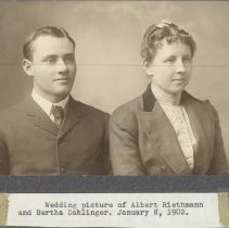 Albert Emile and Bertha Dahlinger Riethmann