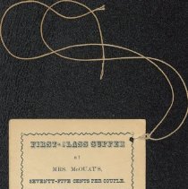 Firemen's Ball Dance Card