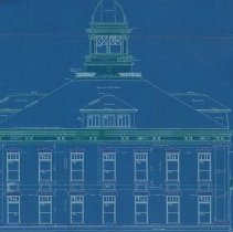 City Hall Blueprints Left Side