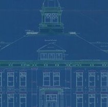 City Hall Blueprints Rear