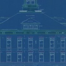 City Hall Blueprints Right Side