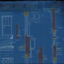 City Hall Blueprints Front Enterance